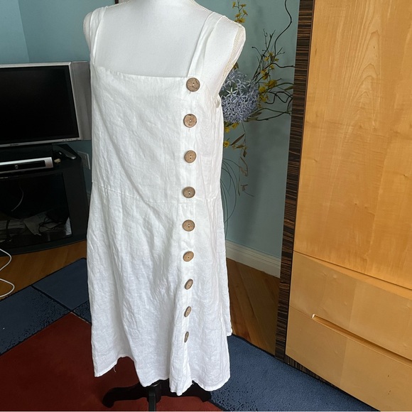 Summer linen dress - Picture 3 of 3